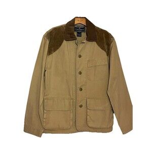 Polo Sport VTG Women’s M Canvas, Suede, Corduroy Barn Coat, Hunting Chore Jacket